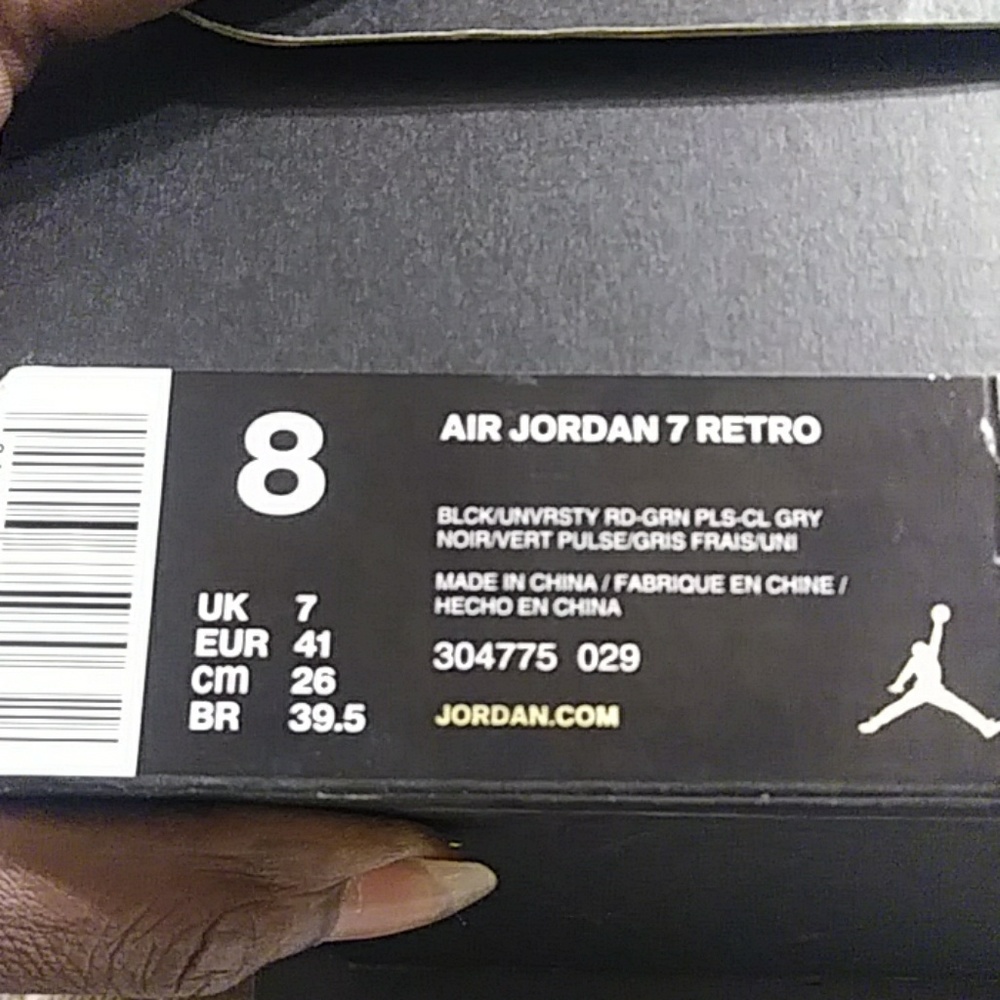 Jordan 7 retro